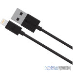 AC150 CABLE 1.0M USB-A - L PIN 3.5MM BLA - Image 2